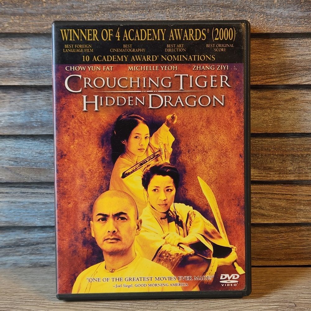 🖤 Crouching Tiger Hidden Dragon DVD Martial Arts Drama Action